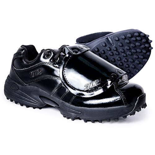 3N2 7345-99-130 Reaction Pro Plate Lo Umpire Shoes&#44; Patent Leather - Size 13 - image 1 of 6