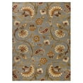 thumbnail image 2 of Tayse Impressions Area Rug IMP7772 Transitional Beige Flower Vines 7' 10 x 7' 10" Round, 2 of 11