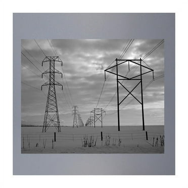 Wallhogs Batie Power Lines Poster Wall Mural