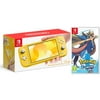Nintendo Switch Lite 32GB Yellow and Pokemon Sword Bundle - Import with US Plug