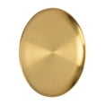 thumbnail image 1 of BANDEJA REDONDA DE ACERO INOXIDABLE, Placa Redonda Engrosada de Barbacoa 23 cm de diámetro Portátil para cenar para cocina, 1 of 7