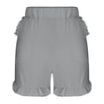 thumbnail image 3 of Birdeem Women Summer Solid Color Lace Soft Temperament Gentle Comfort Shorts Pants, 3 of 9