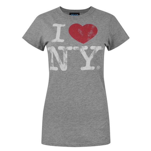 Junk Food T-Shirt pour Femmes I Love New York