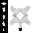 thumbnail image 1 of Metal Gobos Holder Geometric Pattern Design for Studio Strobe Optical Snoot Conical Focalize Condenser Photography Accessories, 1 of 7