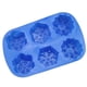 thumbnail image 3 of Toystoory 6 silicona azul antiadherente para hornear, copos de nieve para hacer pasteles, chocolate DIY, gelatina, dulces, jabón hecho a mano, Herramientas y accesorios para hornear, 3 of 6