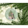 thumbnail image 2 of Christmas English Cocker Spaniel Black Tan Ceramic Ornament 2.8 in x 2.8 in, 2 of 3