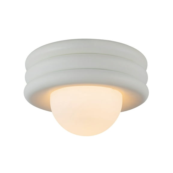 Alora Lighting Sf426012 Harvey 12" Wide Flush Mount Bowl Ceiling Fixture - Off White