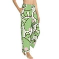 thumbnail image 2 of Balery Cute Frog print Women's Pajama Pants,Ultra Lightweight Pjs,Lounge Pant-X-Large, 2 of 9