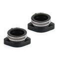 thumbnail image 1 of 28 mm 2 piezas de arranque del colector de admisión del carburador, adaptador de admisión de carburador colector de brida con abrazadera para VM24 PE26 PE28 PWK 28 mm, 1 of 5