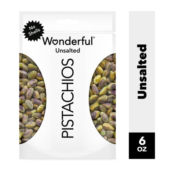 Wonderful Pistachios No Shells Unsalted Nuts