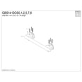 thumbnail image 3 of Kingston Brass GBS1412CS8 Berwyn 12-Inch x 1-1/4-Inch O.D. Stainless Steel Grab Bar in Brushed Nickel, 3 of 5