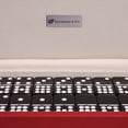 thumbnail image 7 of Silverman & Co. Double 9 Large Black Domino Set - Red Case, 7 of 7
