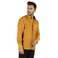 thumbnail image 3 of Bestman Solid Formal Shirt For Mens Button Down Shirt Front Patch Pocket Office Wear, 3 of 7