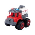 thumbnail image 4 of Camión de construcción Hugo Desarmar coche de juguete juguetes con destornillador para niños 3 4 años, 4 of 10