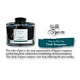 thumbnail image 4 of Pilot Iroshizuku Bottled Fountain Pen Ink, Syo-Ro, Dew on Pine Tree, Dark Turquoise (69206), 4 of 6