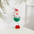 thumbnail image 2 of Tainini Christmas Plush Doll,9in Snowman Santa Claus Christmas Standing Doll for Christmas Holiday Decor, 2 of 5