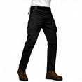 thumbnail image 2 of Men's Cargo Pants Elastic Waistband Functional Outdoor Work Pants S‑XXL, 2 of 10