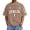 Brown, variant on Mens Workout Shirt Italian Washed Print Graphic Design Comfort Fashion Mens Rugby Shirt,Grey,3XL