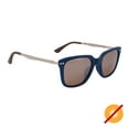 thumbnail image 3 of Del Sol Solize Color-Changing Unisex Sunglasses - Little Blue Number - Changes Color from Blue & Silver to Gold in the Sun - Polarized Pro, Mirrored Lens, 100% UVA/UVB Protection, 3 of 3
