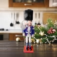 thumbnail image 6 of Tachiuwa Christmas Nutcracker Ornament,Miniature Nutcracker Figures,Craft,DIY Toy Classic Gift Figures Christmas Figure for Xmas Decor blue, 6 of 10