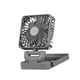 thumbnail image 1 of Ventilador de refrigeración para vehículos Ventiladores para vehículos Ventilador de escritorio Potente circulador de aire eléctrico y solar para Cabezal único negro, 1 of 8