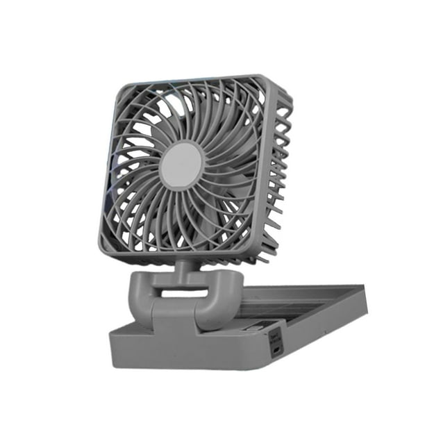 Ventilador de refrigeración para coche, circulador de aire, multiusos, ligero, flexible, portátil y resistente. Cabezal único negro