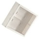 thumbnail image 5 of Vitrina de pared para guardar figuras, caja ciega, expositor de manualidades, a prueba de polvo, color blanco, 5 of 13