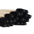 thumbnail image 3 of YAHHU 100PCS Disposable Bamboo Handle Eyelash Brush Eco Friendly Makeup Wand Spoolies Black 4.33 inches / 11 cm[cite: 1, 2], 3 of 9