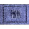 thumbnail image 1 of Ahgly Company Indoor Rectangle Abstract Blue Modern Area Rugs, 6' x 9', 1 of 4