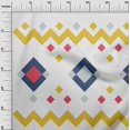 thumbnail image 2 of oneOone Silk Tabby Dusty Blue Fabric Block Craft Projects Decor Fabric Printed By The Yard 42 Inch Wide, 2 of 6
