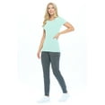 thumbnail image 2 of NATURAL UNIFORMS WOMENS SHORT SLEEVE T SHIRT EXTRA SOFT SUMMER TEES, 2 of 3