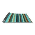 thumbnail image 2 of Ahgly Company Indoor Square Southwestern Light Blue Country Area Rugs, 8' Square, 2 of 4