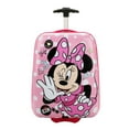 thumbnail image 2 of Disney Minnie Mouse Bows & Shooting Stars Black & Pink 16.5" Rolling Toddler Luggage, 2 of 7
