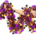 thumbnail image 1 of Guirnalda Watayo para Halloween de Tinsel, 16 m, con forma de murciélago en forma de calabaza, 1 of 7