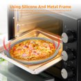thumbnail image 5 of AEVXKHI 2PCS 16 Inches Round Silicone Pizza Baking Pan with Holes, Nonstick Pizza Baking Tray for Home Kitchen Restaurant Outdoor Barbecue, 5 of 10