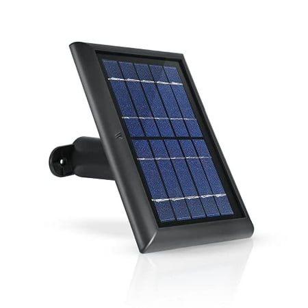 Wasserstein - Solar Panel for Ring Spotlight Camera Battery and Ring Stick Up Camera Battery - Black