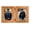 Plans, variant on Know The Plans - Class of 2026 - Graduation Frame - Natural Wood Hinged 2 Side by Side Portrait 5x7 Picture Frames