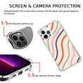 thumbnail image 3 of Wavy Lines Case Compatible with iPhone 12 and iPhone 12 Pro,Unique Trendy Design TPU Bumper Cover Case, 3 of 5