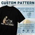 thumbnail image 5 of T Shirt for Men, Fuel Your Journey, Motorcycle Print 1, Vintage Graphic Tees Men, 23931477,L, 5 of 8