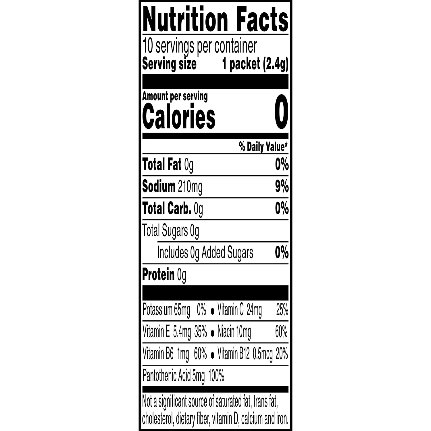 Propel Powder, Lemon, 0.84 Oz, 10 Ct