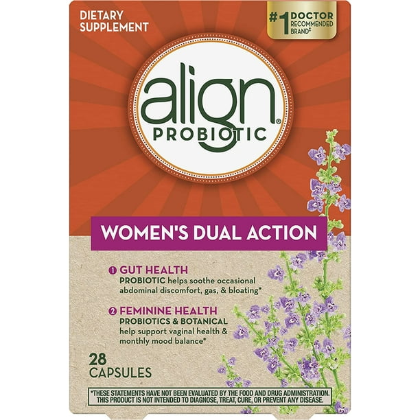Align Probiotic, Women's Dual Action, Supports Vaginal Health and Mood Balance, Feminine Health