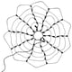 thumbnail image 3 of Web Lights Decoración 60Led Light Up Black Spider Web Impermeable Naranja Luces Para Party Yard Bar Haunted House Window Decor Minnieouse HA045712-02, 3 of 6