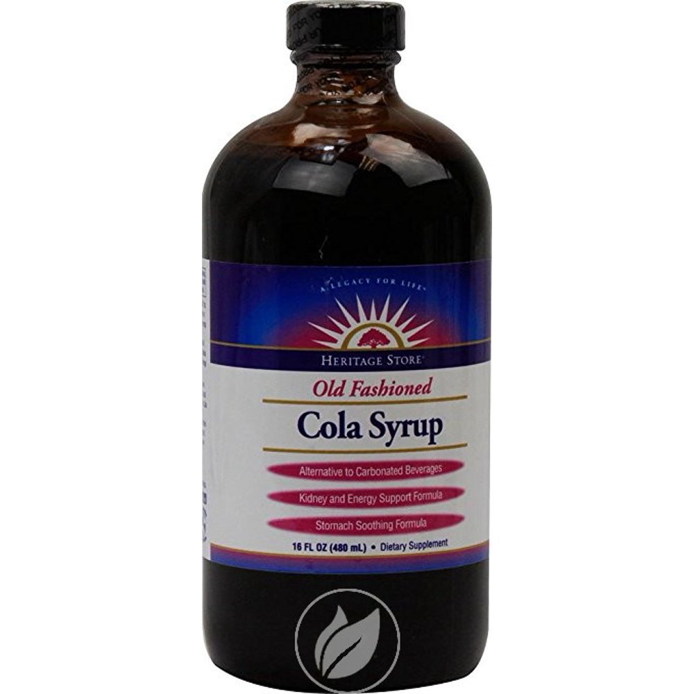 Old Fashioned Cola Syrup 16 oz by Heritage Products, Pack of 2
