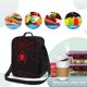thumbnail image 4 of Fotbe Red Spider Lonchera Bolsa de Almuerzo para Hombres y Mujeres, Lonchera de Gran Capacidad, Bolsa de Almuerzo Reutilizable, Bolsa Térmica Aislante, 4 of 7