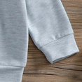 thumbnail image 4 of Vedolay Boy's 2023 Outfits Boys Pullover Top and Long Set Fall Outfit Kids 2 Piece Clothes Set,Gray 0-6Months, 4 of 4