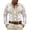 White, variant on Western Cowboy Dress Shirts for Men Carnival Long Sleeve Button Down Lapel Top Casual Stylish Comfortable Mens Shirt Brown XXL
