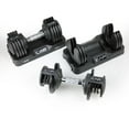 thumbnail image 1 of Haltère ajustable CAP Barbell, 25 lb (simple) / 50 lb (paire), 1 of 6