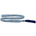 thumbnail image 4 of Angelite Mala Beads 108 Buddhist Prayer Beads Japamala, 4 of 5