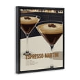 thumbnail image 2 of Stupell Industries Eclectic Sleek Modern Espresso Martini Black Floating Frame Canvas Art, 25 x 31, by Andreas Magnusson, 2 of 8