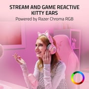 Razer Kraken Kitty V3 Pro Wireless RGB Kitty Headset for Gaming and Streaming, Quartz